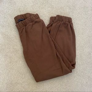 Brandy Melville Brown Rosa Sweatpants